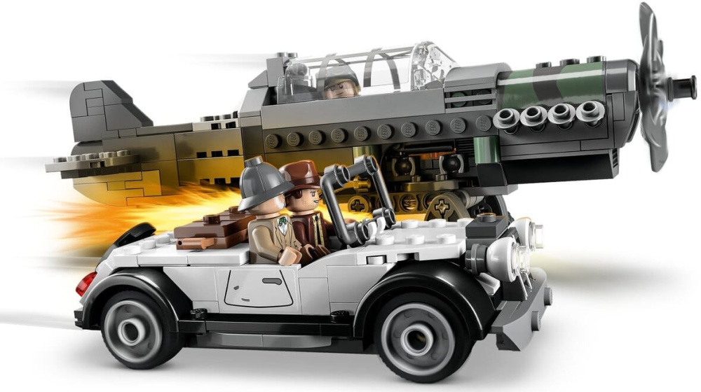 Конструктор Lego Indiana Jones Переслідування винищувача 387 деталей (77012)