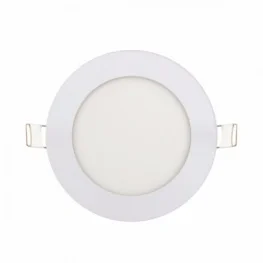 Фото панель встроенная led horoz electric slim-6 6w 4200k 270lm d-118,5мм круглая белая (056-003-0006-030)