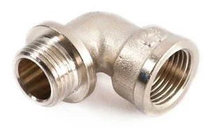 Коліно General Fittings ВЗ 1/2" нікель (270024N040400A)
