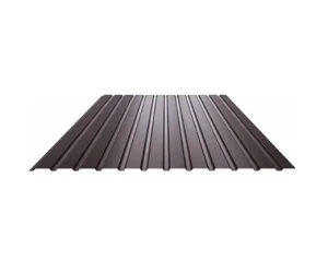Профнастил кровельный ПК 10 Китай 0,45 РЕ RAL 8019