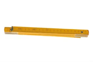 Метр складний дерев'яний Top Tools 1м (26C011)