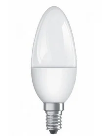 Фото светодиодная лампа osram base cl b40 5,7w/827 fr 240v e14 3 шт. в короб