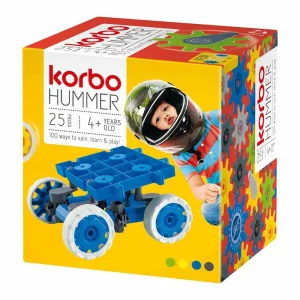 Фото набор для творческого конструирования korbo hummer 25 деталей, зеленый (r.1402g)