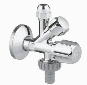 Кран приладовий Grohe 1/2“х3/8“х3/4“ (22036000)