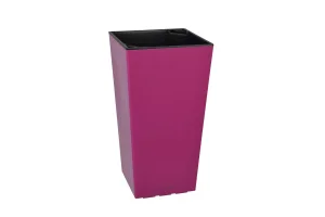 Вазон Plastkon Elise глянсовий 10,5 л фуксія
