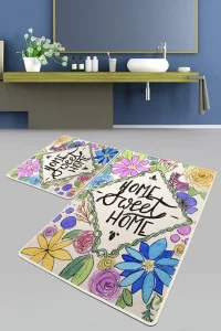 Фото набор ковриков для ванной chilai home topiary banyo halisi djt 60x100+50x60см (ch_110024129)