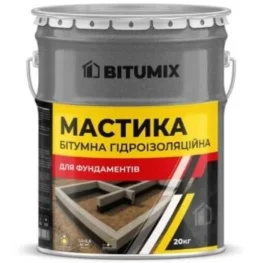 Мастика для фундаментов Bitumix 20кг