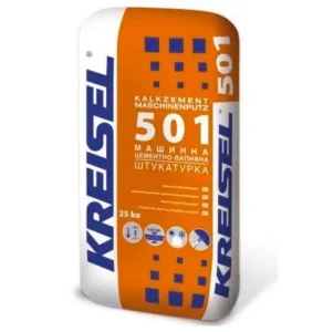 Штукатурка вапняно-цементна Kreisel 501 машинна 25кг