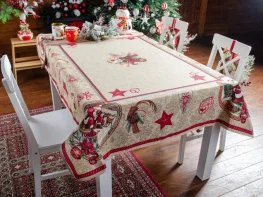 Фото скатерть lefard home textile santa claus 140х260см (732-183)