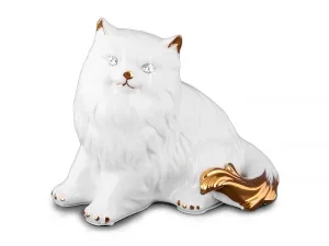 Фото фигурка декоративная lefard кот 19см (276-126)