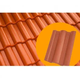 Цементно-песчаная черепица ONDO Terracotta терракотовая