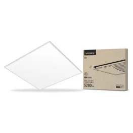 Фото led панель videx 48w 6000k матовая комплект 2 шт. (vl-pb486w(2))