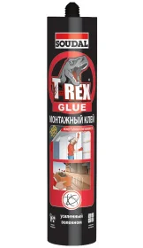 Клей монтажный Soudal T-REX моментальная схватываемость 380г (000030000098000102)