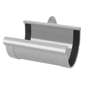 З'єднувач ринви RainWay 130, сірий