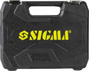 Набір інструментів Sigma 1/4" 53шт (6003521)