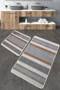 Набір килимків для ванної кімнати Chilai Home Benver 60x100+50x60см (CH_110024166)