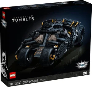 Фото конструктор lego dc batman бэтмобиль тумблер 2049 деталей (76240)