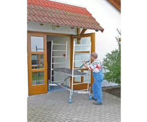Вышка-тура KRAUSE ClimTec 0+1+2+колеса 1,5х0,6м (710116/130/154C)