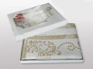 Скатертина Beysu 150x210 Condmentum золота