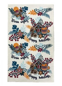 Рушник вафельний Прованс Wishes 33x60см (032067)
