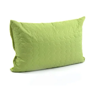 Фото чехол на подушку руно 50x70см микрофайбер и велюр (382.55_green banana)