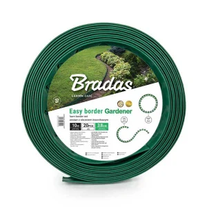 Бордюрная лента BRADAS 10 м набор с колышками OBEGR3810SET