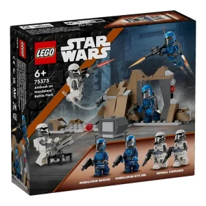 Фото конструктор lego star wars боевой комплект засада на мандалоре 109 деталей (75373)