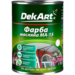 Краска масляная DekArt МА-15 белая 2,5кг