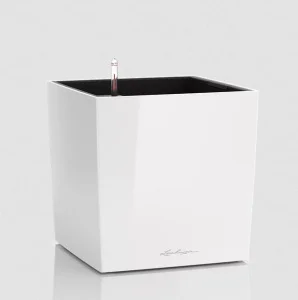 Розумний вазон Lechuza Cube Premium 40 білий глянцевий 31л (16360)