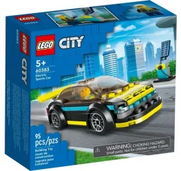 Конструктор Lego City Электрический спортивный автомобиль 95 деталей (60383)