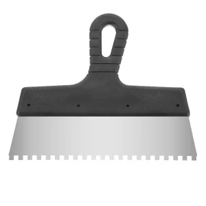 Шпатель Intertool із зубом 6х6мм 250мм (KT-2256)