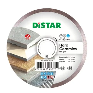 Диск алмазний DiStar Hard ceramics 1A1R 180x1,4x8,5x25,4мм (11120048014)