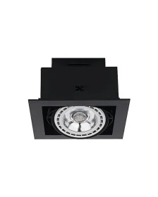 Фото светильник встроенный nowodvorski downlight black i es111 (9571)