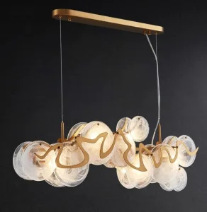 Люстра KLOODI DECO CH-AL0908 GD/WH