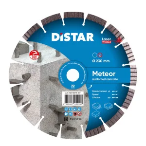 Диск алмазний DiStar Meteor H12 1A1RSS 230x2,6x12x22,23мм (12315055019)