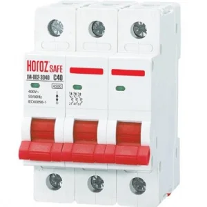 Автоматичний вимикач Horoz Electric Safe 3Р 40А C 400V (114-002-3040-010)
