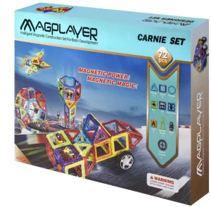 Фото конструктор магнитный magplayer 72 элемента (mpb-72)