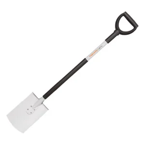 Лопата полегшена з заокругленим лезом Fiskars Light (131503)