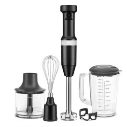 Фото блендер kitchenaid 5khbv83ebm матовый черный