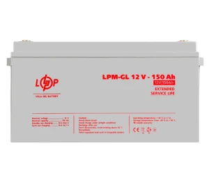 Акумулятор LogicPower гелевий LPM-GL 12V 150Ah (4155)