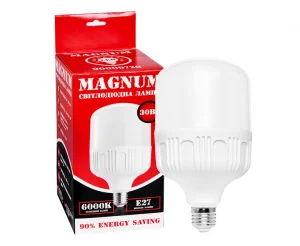 Світлодіодна лампа MAGNUM BL 80 30W E27 6500K потужна