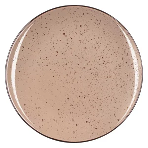 Тарілка обідня Ardesto Emilia 27,5см коричнева (AR0826EBR)