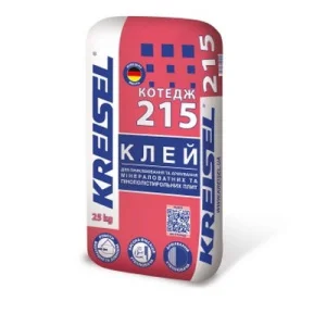 Клей для приклеювання і армування ППС і МВ Kreisel 215 25кг