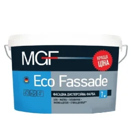 Краска интерьерная акриловая MGF M690 Eко fassade матовый 7кг