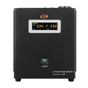 Джерело безперебійного живлення LogicPower 12V LPY-W-PSW-500VA+350Вт5A/10A