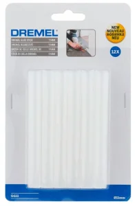 Стержні клейові Dremel GG11 прозорі 11мм (2615GG11JA)