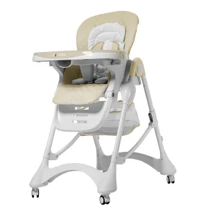 Фото стульчик для кормления carrello caramel crl-9501/3 cream beige (223593)