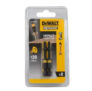 Біти ударні DeWALT IMPACT TORSION Т20, 50 мм, 2 шт (DT70533T)