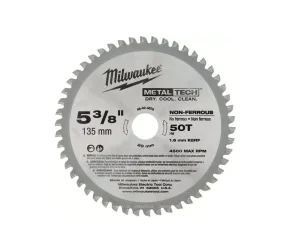 Диск пиляльний по металу Milwaukee 135x20мм (48404075)
