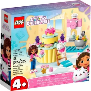 Фото конструктор lego gabby's dollhouse веселая выпечка с кексиком 58 деталей (10785)